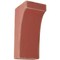 Ekena Millwork 5 1/4"W x 6"D x 12"H Clarksville Wood Vintage Decor Bracket, Salvage Red BKTWD05X06X12CVRD - alternate 1